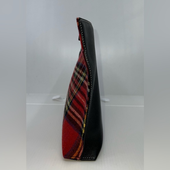 Loewe Red Tartan Plain T-Pouch - Picture 6 of 11